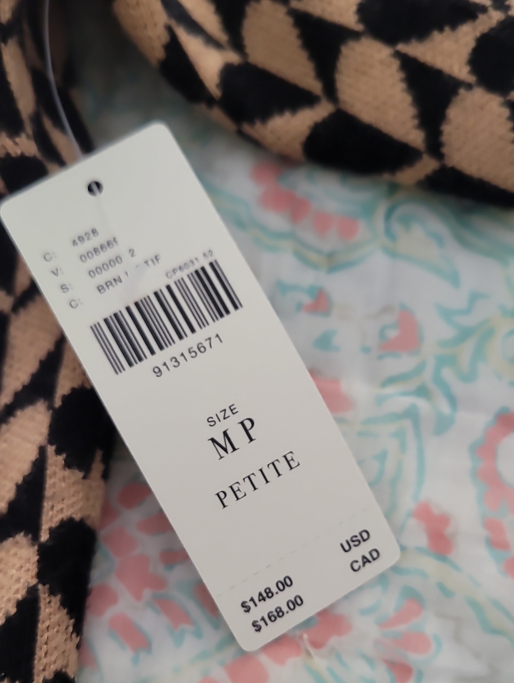 Anthropologie The Nina Short-Sleeve Mock-Neck Mini Dress Size Medium Petite NEW - Picture 4 of 10